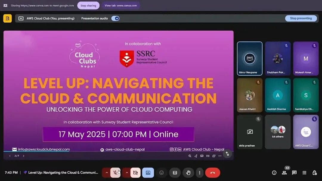 Navigating the Cloud and Communication